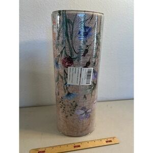 Kimode A Set of Two Floral Rugs 17 x 29.5 and 17 x 47